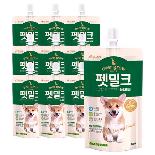 에버그로 펫밀크 10개입
