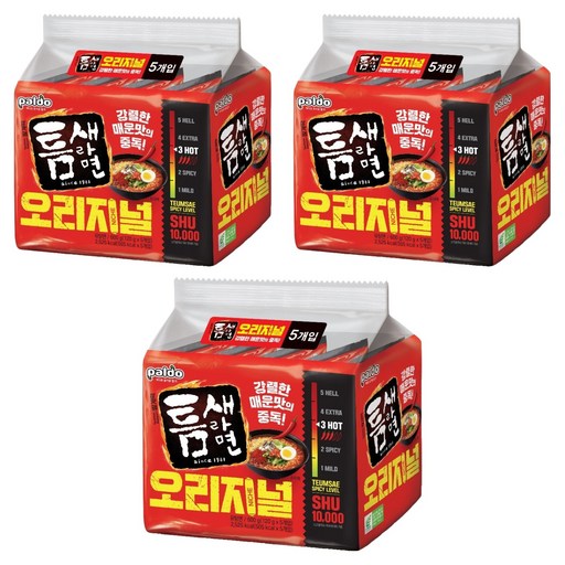 틈새라면 빨계떡 120g