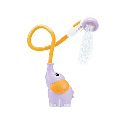 유키두 물 뿜는 코끼리 샤워기 목욕놀이완구, 퍼플