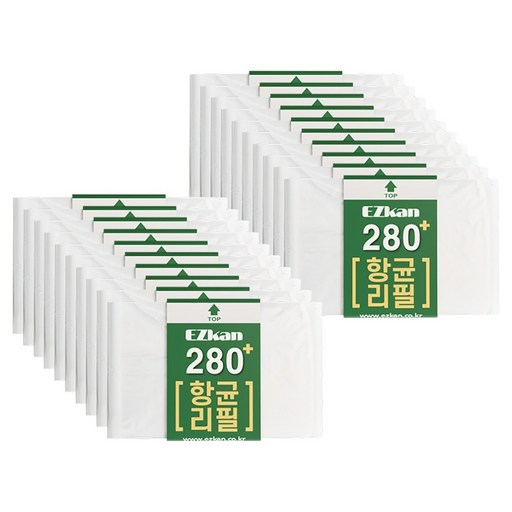 이지캔 향균 리필 280 기저귀 쓰레기 봉투