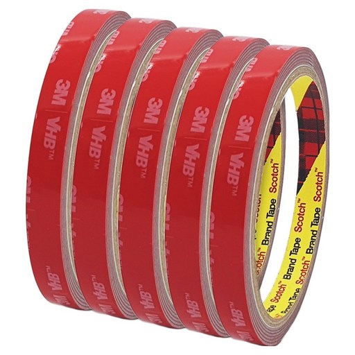 쓰리엠 VHB 초강력 아크릴폼 그레이 양면테이프 10mm x 1.5m