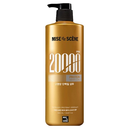 미쟝센 프로틴 테라피 클리닉 20000 단백질 고영양 약산성 샴푸 프루티플로럴향