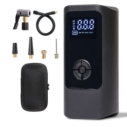 메이튼 휴대용 무선 타이어 공기압 주입기 올인원 에어펌프 세트 6000mAh
