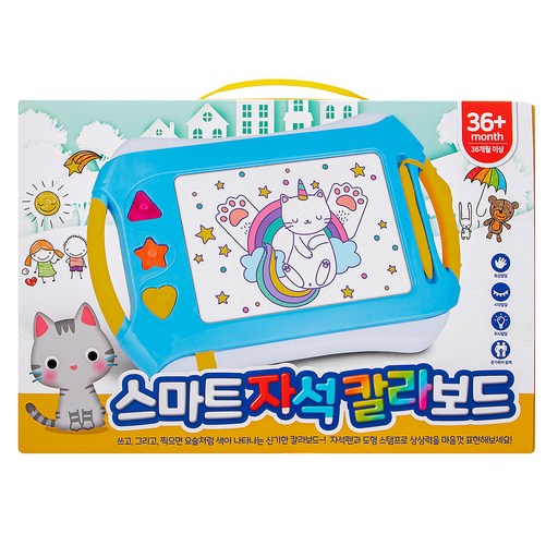 비지엔젤 와이드 스마트 자석 칼라보드