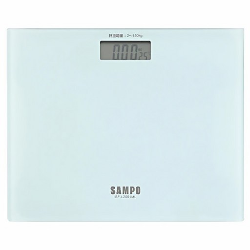 SAMPO 聲寶 電子體重計, BF-L2001ML, 淺藍色, 1個