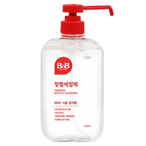 비앤비 액상형 젖병세정제 허브그린향