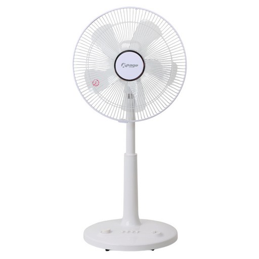케이페이지 5엽날개 좌우회전 3단풍량 2시간 타이머 좌석용 선풍기 35cm(14인치)