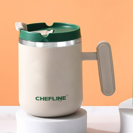 셰프라인 블랑 텀블러 이중단열 컵, CLIHM3V, 400ml, 1개
