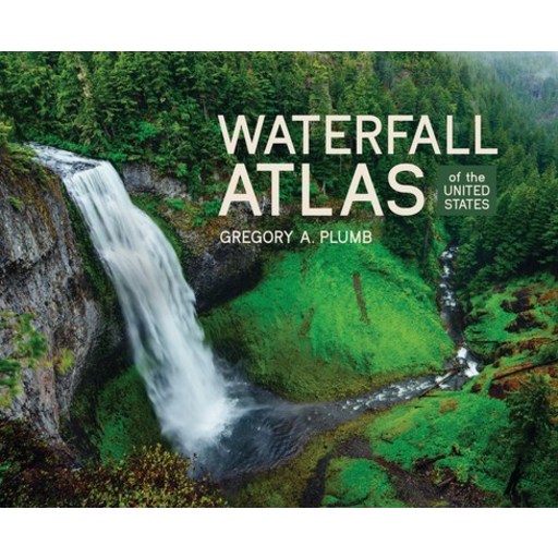 (영문도서) Waterfall Atlas of the United States, Hardcover