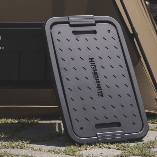 HGZ 하이그라운즈 캠핑 카고 박스 53L 75L 커버 유닛 토르 컨테이너 바스켓 버너 경량 igt 테이블 기본 상판