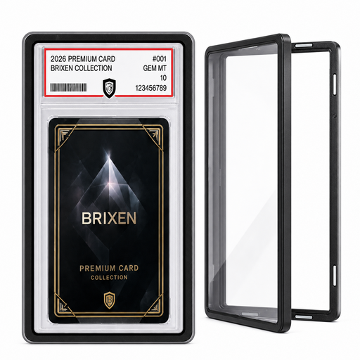 브릭센 PSA, BRG, CGC 알루미늄 케이스 UV차단 등급카드