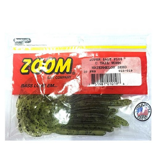 ZOOM 줌 씨테일 4인치 노싱커 텍사스 다운샷