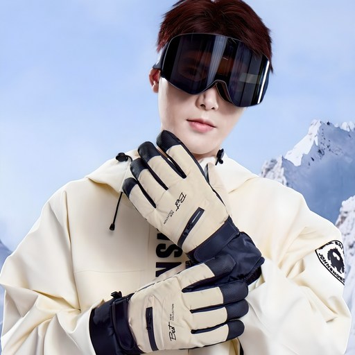 NY20 방한 스키 보드 캠핑 커플 스마트터치 카드수납 장갑