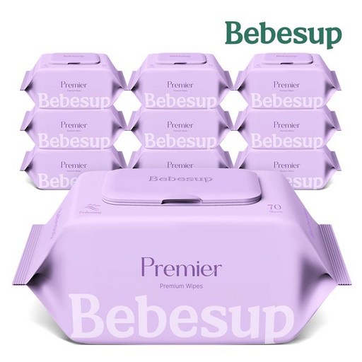 베베숲 프리미어 물티슈 캡형