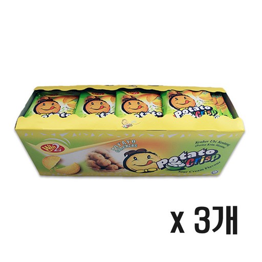 포테이토 크리스프 스낵 사워크림맛 1kg 1개