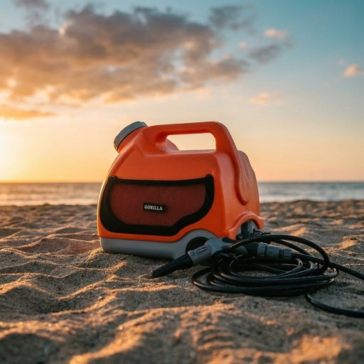 고릴라 휴대용 캠핑 샤워기 15L 세트