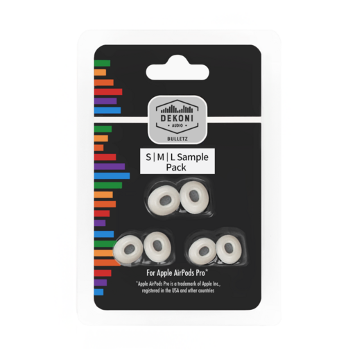 에어팟 프로 이어팁 에어팟폼팁 데코니 APP 3쌍, 그레이, SAMPLE KITSML