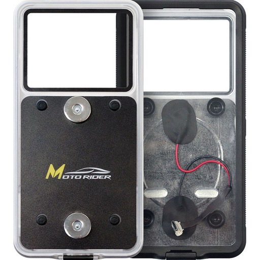 모토라이더 자석 방수 무선 충전 케이스 C타입