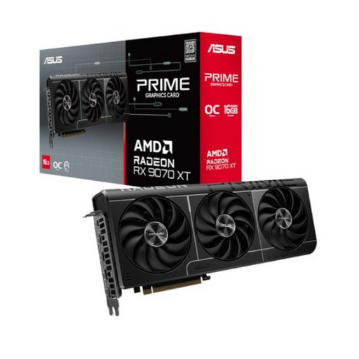 ASUS PRIME 라데온 RX 9070 XT OC D6 16GB 대원씨티에스