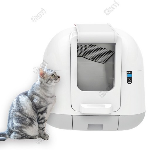 Garrl 스마트 전자동 고양이 화장실 방취 전동 자동 청소 전밀폐식 고양이 배변용품