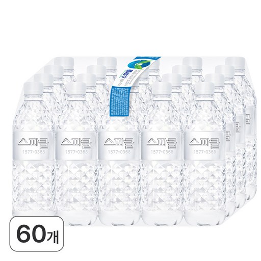 스파클 생수 무라벨 500ml 60개로 상쾌한 하루를 시작하세요