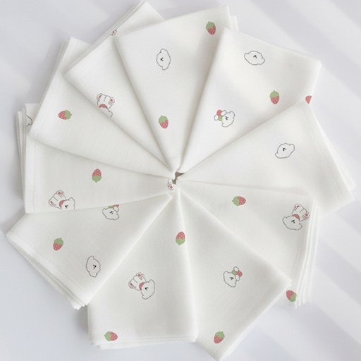 코코자네 밤부 100 시그니처 손수건 10장