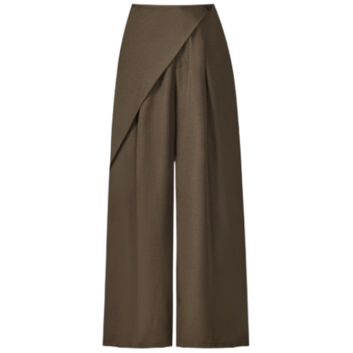 랩 스타일 와이드 롱 팬츠INI5F1PT7001