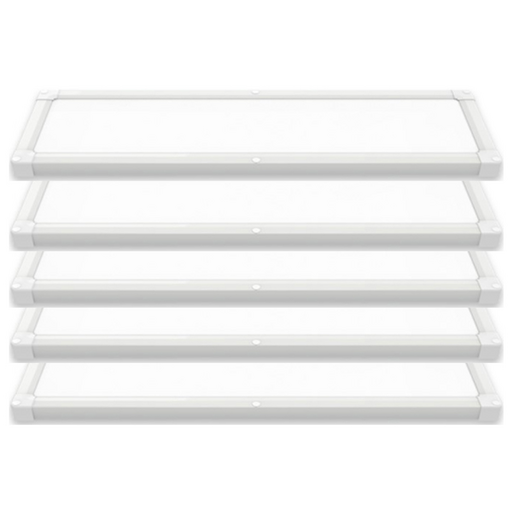 인아웃조명 5개묶음 무타공 간편설치 슬림엣지 LED 평판등 50W 1285×320 면조명 방 거실 사무실 5개 초가성비 묶음상품