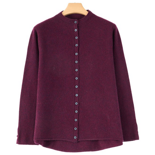 두무 100 캐시미어 가을겨울 여성 데일리 보온 니트 가디건  MUM3395T