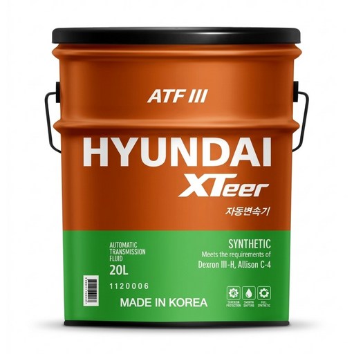 현대 엑스티어 XTeer ATF3 20L 자동미션오일 자동변속기
