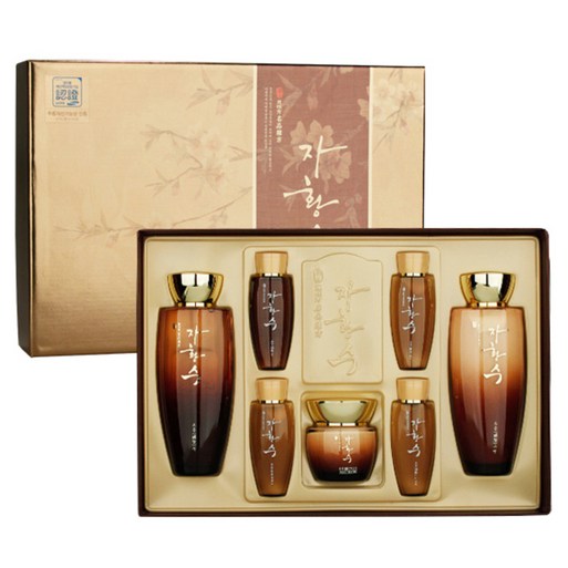 GetNewSkinKorea 자황수 명품 한방 여성 3종 세트, 1세트