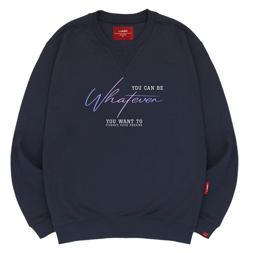 엘라모 남녀공용 워레버 맨투맨