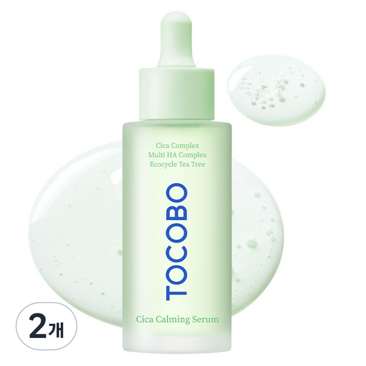 토코보 시카 카밍 세럼, 2개, 50ml