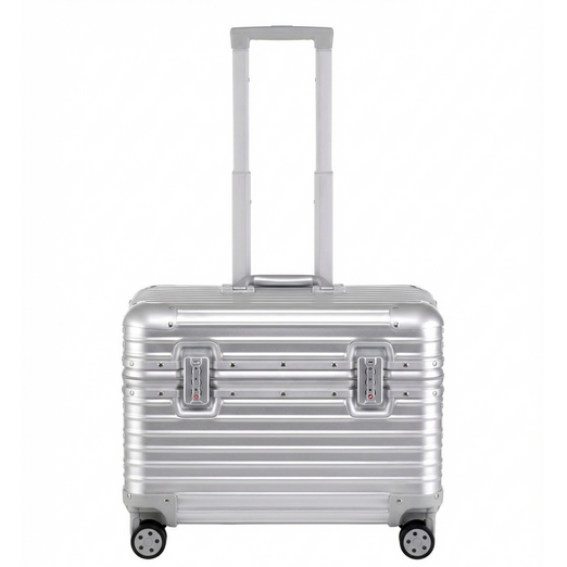 유고UGO 풀메탈 알루미늄 위로 열리는 기내용 여행용 승무원 파일럿 캐리어