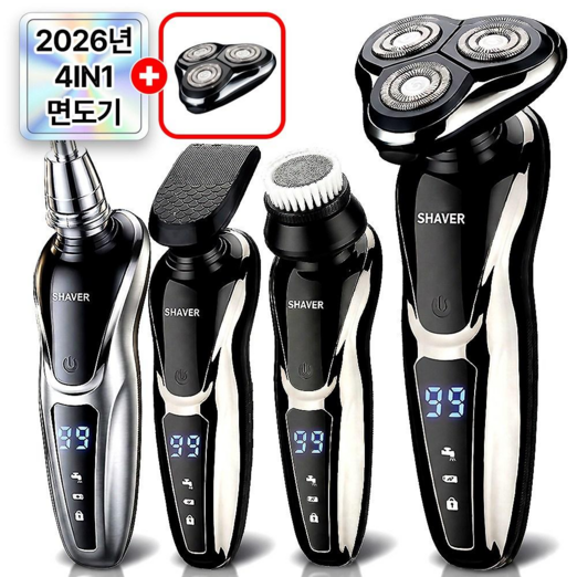 필모어 9세대 X6 전기 면도기 전동 생활방수, 노블블랙, 전기면도기