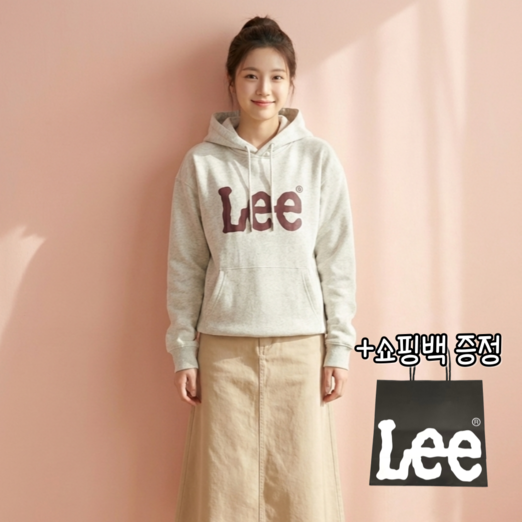 당일출고정품 Lee 리 빅 트위치 로고 후드티 5color  쇼핑백