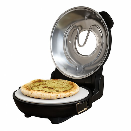 오븐픽스 정밀한 피자오븐 베이킹 데크오븐 피자 빵집 가정용 업소용 대용량 오븐, 420도 프로 블랙, 액세서리고온천 피자삽 스크레이퍼 고온장갑 포함