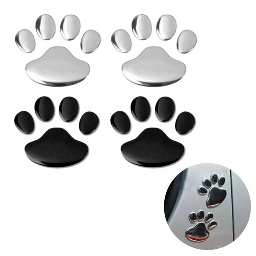 도나토르 차량용 튜닝 3D 발바닥 스티커2p