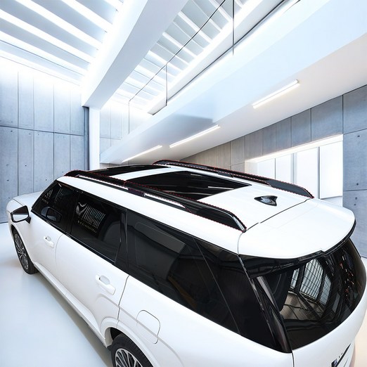 유투카 호환 디올뉴 팰리세이드 LX3 크롬 죽이기 튜닝 블랙 몰딩 루프랙 커버, 기타