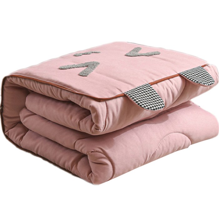 쉐어몰 파스텔 깜찍표정 포근한 접이식 담요