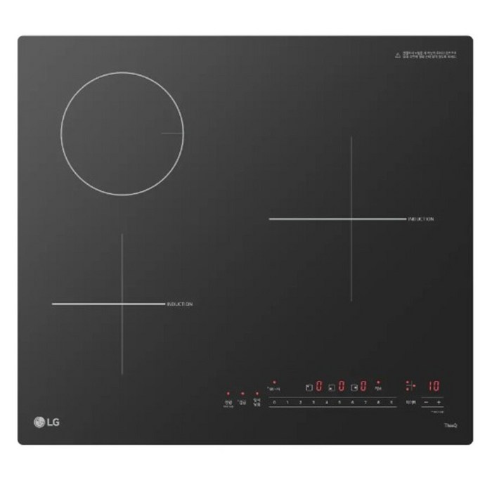 LG전자 디오스 하이브리드 인덕션 2구 라디언트 1구 방문설치, 빌트인, BEY3SRBL