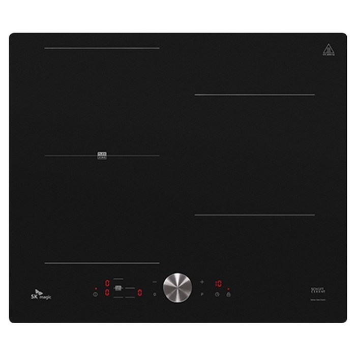 SK매직 보더리스 라이트 전기레인지 3구 블랙 방문설치