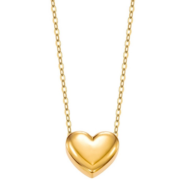 골드팡 여성용 18k 달링하트통통 목걸이