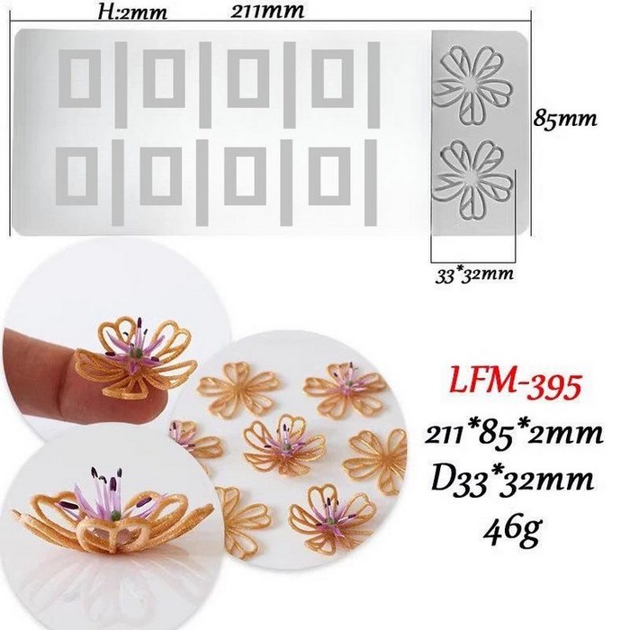 실리콘 케이크 튀일몰드 데코 디저트 초콜릿 가니쉬
