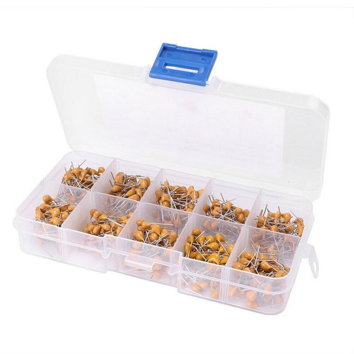 세라믹 커패시터 캐패시터 500pcs 10종 1세트 50V 0.1uF10uF104106