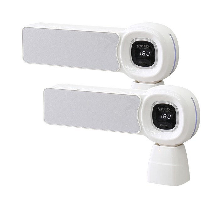 유토렉스 스텔라 무선 UVC 벽걸이형 칫솔살균기 URT121CHW 11, 11