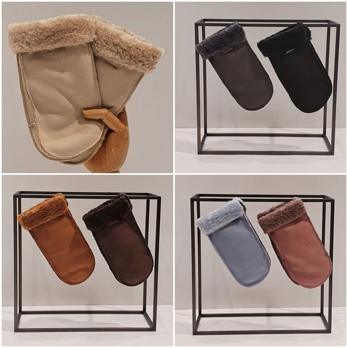 질스튜어트 장갑 질스튜어트 뽀글이가 포인트인 인조 무스탕 여성 엄지 장갑 GBS2062H