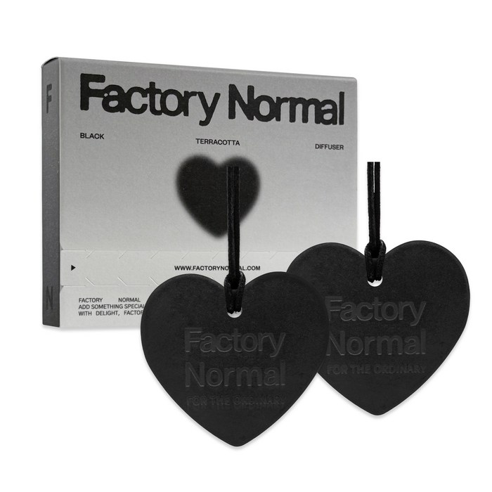 팩토리노멀 차량용방향제 블랙 테라코타 디퓨저 자동차 룸미러 선물, 우디향 Jazz Bar, 2개