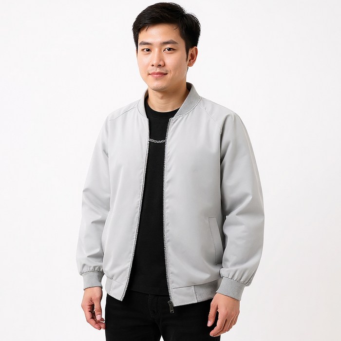 남성 캐주얼 재킷 봄가을 편안한 바람막이 데일리룩