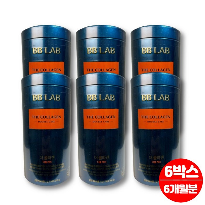 더 콜라겐 파우더 더블케어 저분자 피쉬 콜라겐 펩타이드 판토텐산 비타민 미네랄 히알루론산 엘라스틴 이너 뷰티 케어 콜라겐, 6박스, 30매입 더 콜라겐 파우더 더블케어 저분자 피쉬 콜라겐 펩타이드 판토텐산 비타민 미네랄 히알루론산 엘라스틴 이너 뷰티 케어 콜라겐, 6박스, 30매입